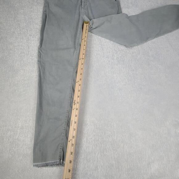 Made and loved Loft women's jeans sage green modern skinny crop Size 30 office - Picture 5 of 8